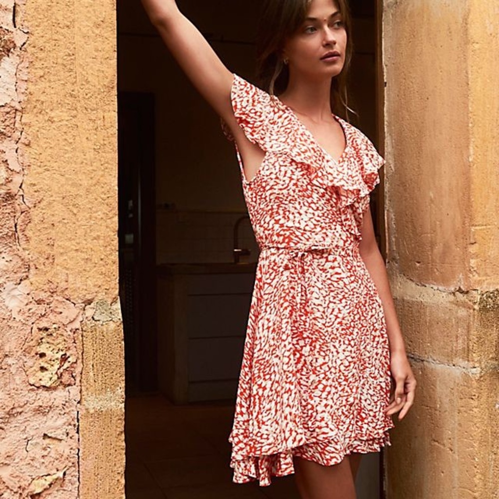 Free People French Quarter Mini Dress 🍊 - Picture 4 of 7